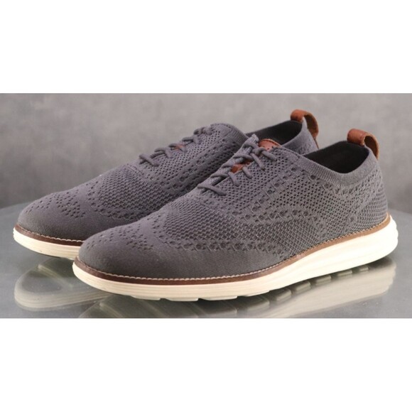 Cole Haan Original Grand Men's Wingtip Oxfords Casual Shoes Size 9 M Gray